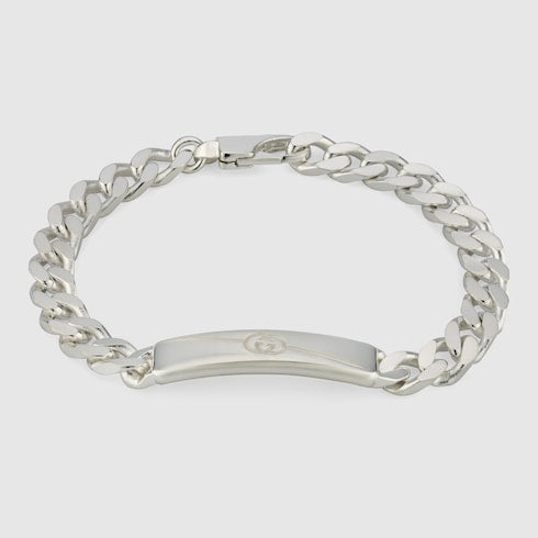 Diagonal Interlocking G bracelet