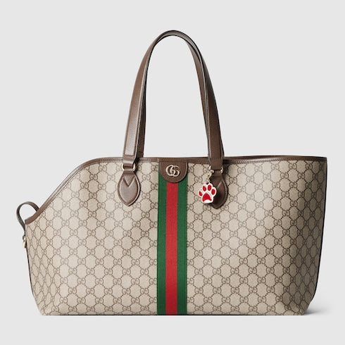 GG Monogram medium pet tote bag