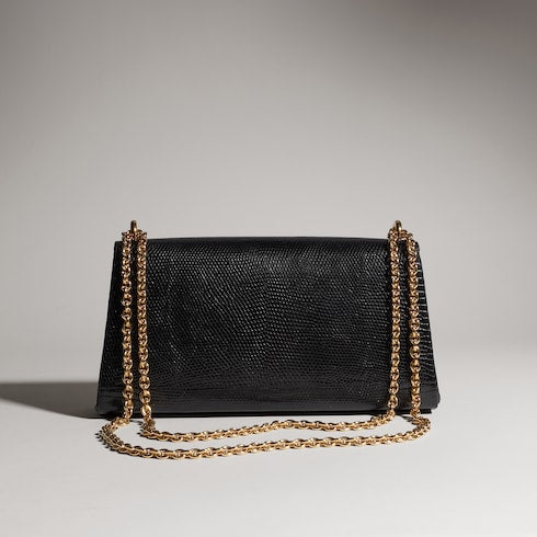 Dionysus lizard medium shoulder bag