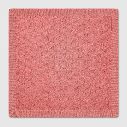 Baby GG cotton jacquard blanket