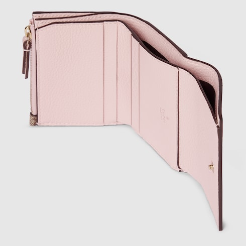 Bi-color GG Marmont mini wallet