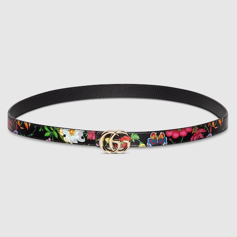 Reversible GG Marmont thin belt