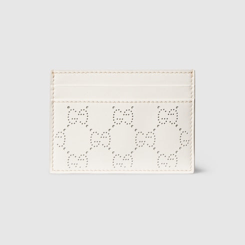 Perforated GG card case