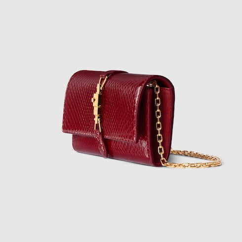 Gucci Jackie python wallet on chain