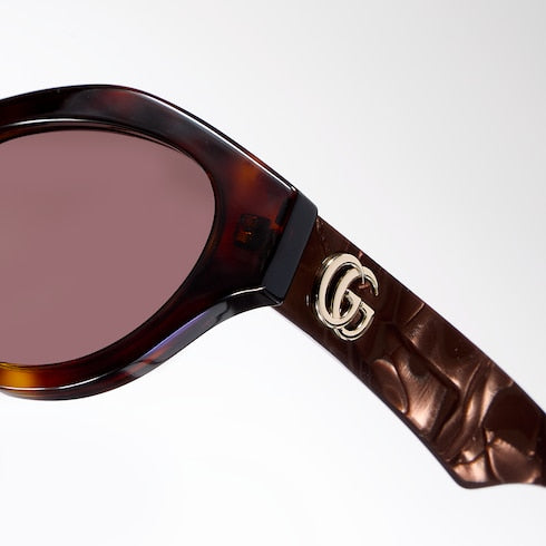 Cat-eye frame sunglasses