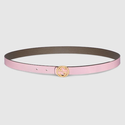 Reversible thin belt