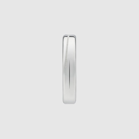 Diagonal Interlocking G thin ring