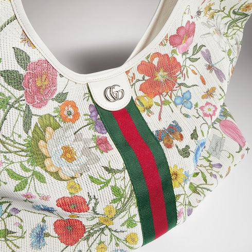 Gucci Giglio Flora large tote bag