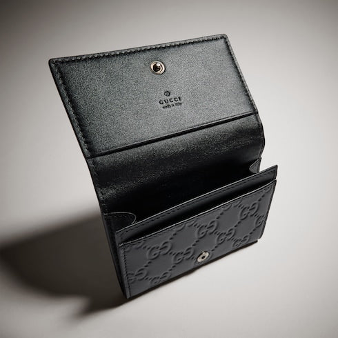 GG Emblem card case