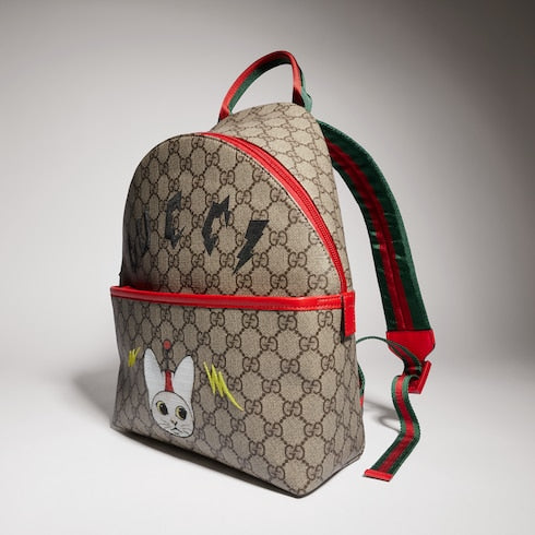 Children's GG backpack with print