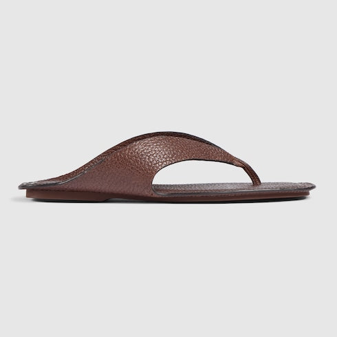 Men's thong sandal with Interlocking G