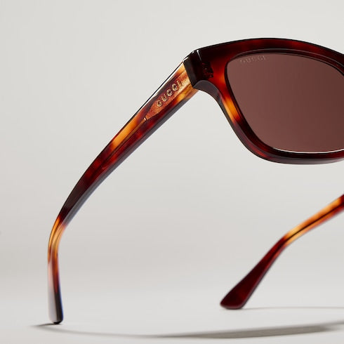 Rectangular-frame sunglasses
