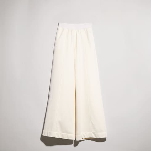 Cotton silk jersey leisure pants