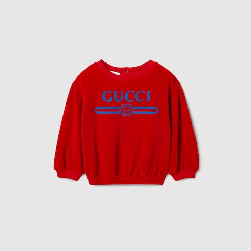 Baby chenille sweatshirt
