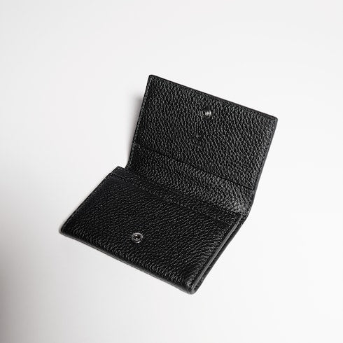 Card case wallet with Gucci logo