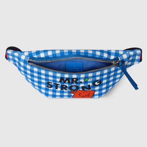 Children's belt bag with print