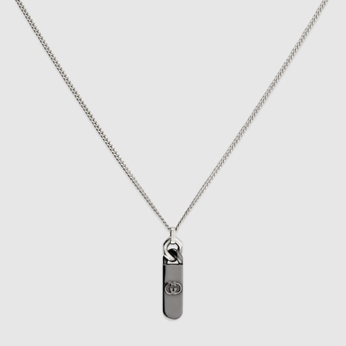 Gucci Interlocking pendant necklace