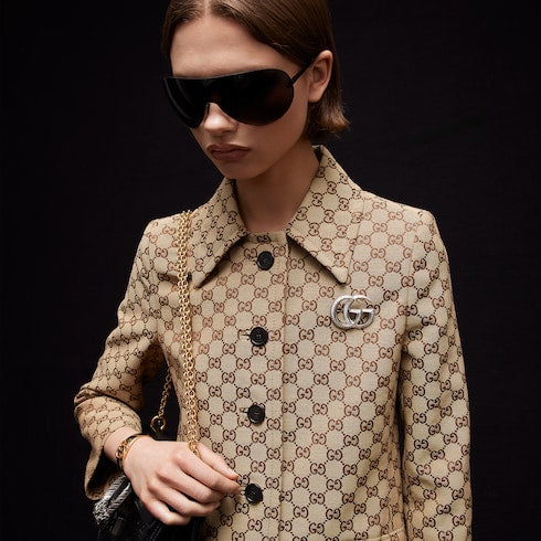 GG Marmont crystal brooch
