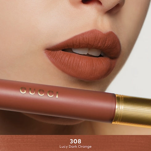 124 Emilie Brown, Rouge à Lèvres Liquide Mat Lipstick
