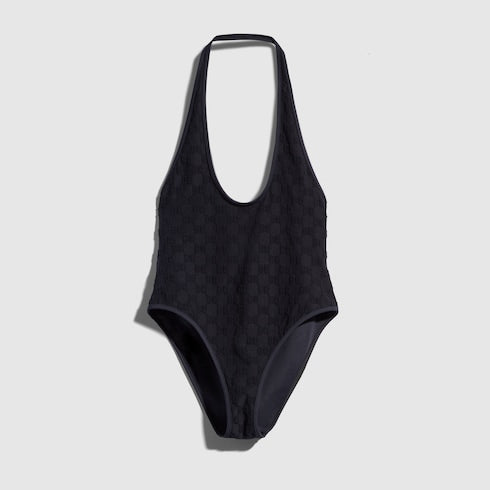 GG stretch jersey bodysuit