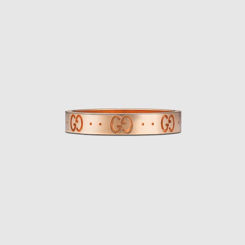 18k Rose Gold Icon Thin Band