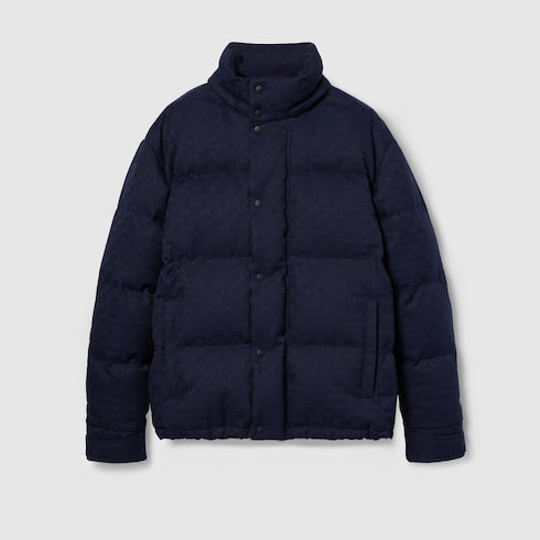 GG canvas down jacket