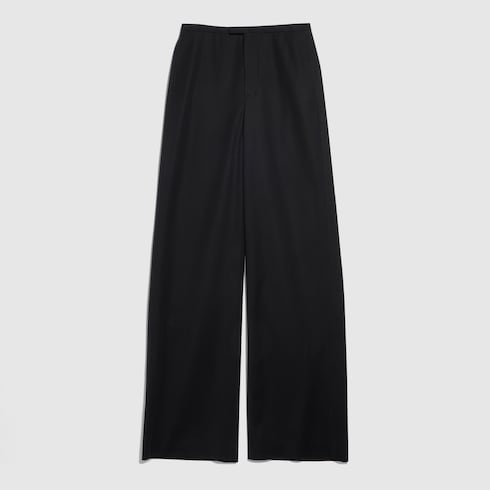 Light wool pants