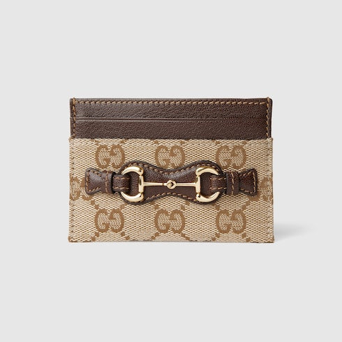 Card case with Horsebit