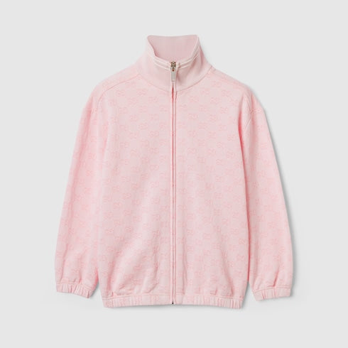 Children's GG cotton zip jacket