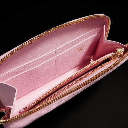 Zip around wallet with bamboo