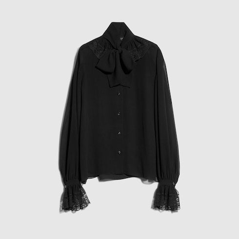Light silk georgette shirt
