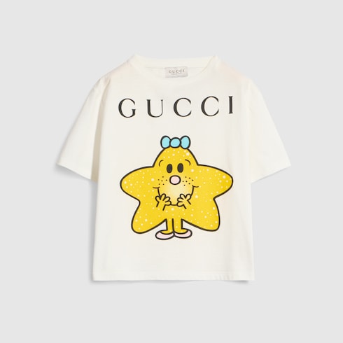 Children's cotton T-shirt with print