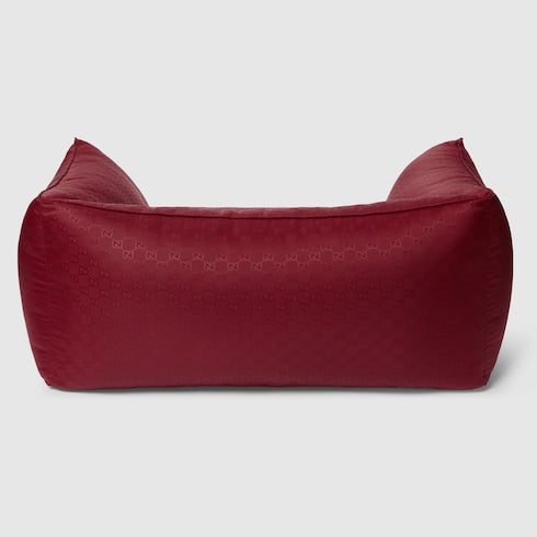Small GG nylon pet bed