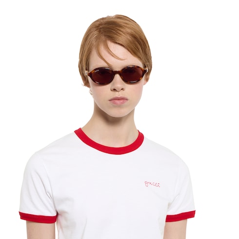 Round frame sunglasses