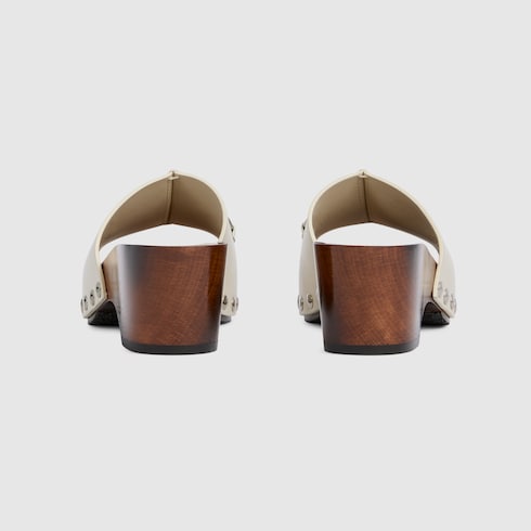Women's platform clog with Horsebit