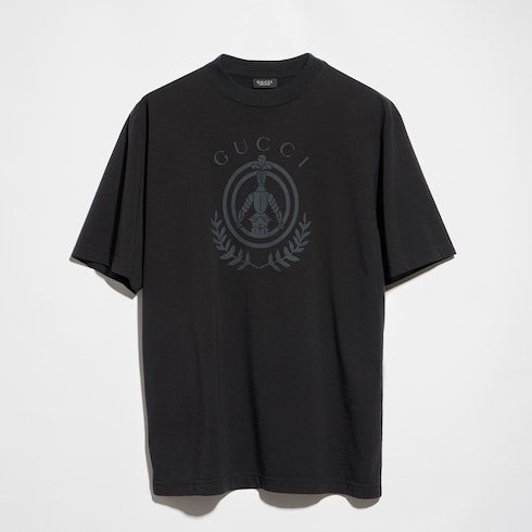 Cotton jersey T-shirt with print