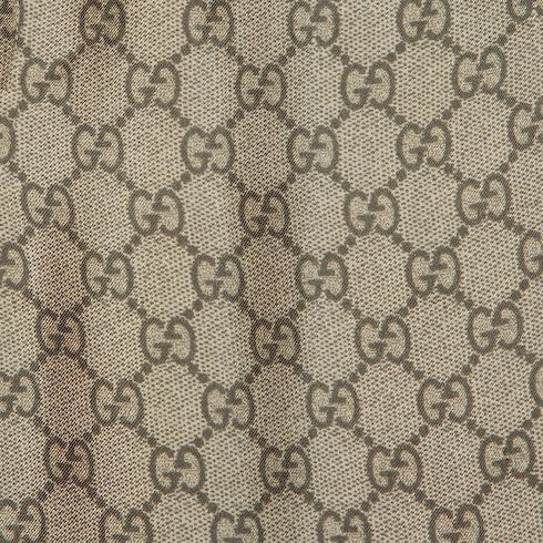 GG Supreme print silk pant