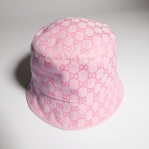 GG cotton canvas bucket hat