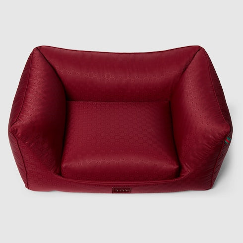 Small GG nylon pet bed