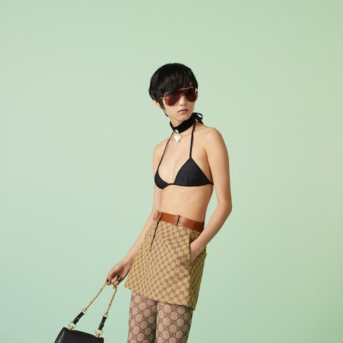 Sparkling jersey bikini set