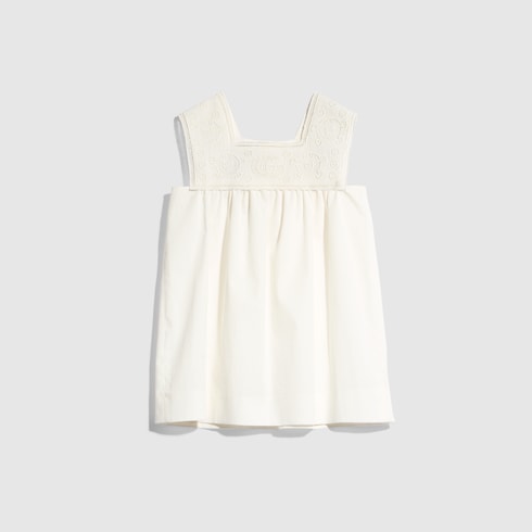 Baby cotton poplin dress
