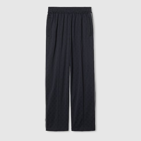 GG nylon and jersey pant