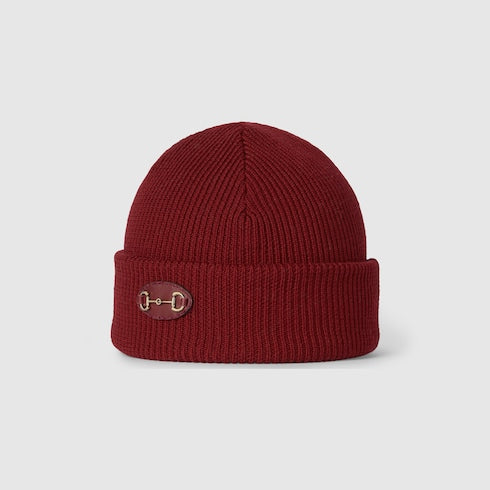 Wool hat with Horsebit