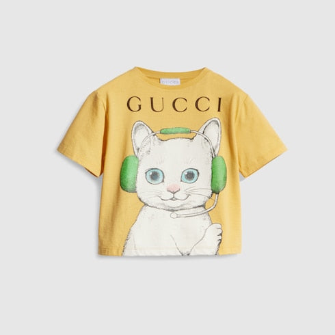 Children's cotton T-shirt with print