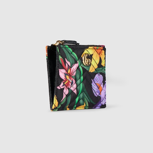 GG Marmont zip key pouch