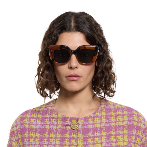 Square frame sunglasses