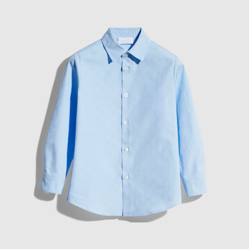 Children's GG poplin shirt