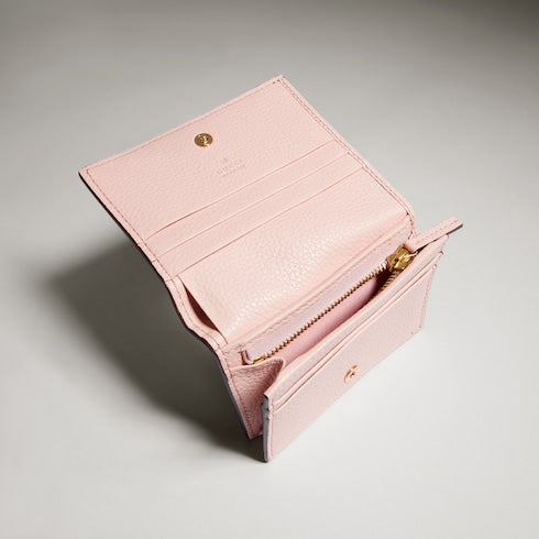 Bi-color GG Marmont small wallet
