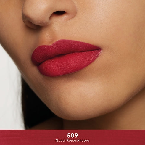 509 Gucci Rosso Ancora, Rouge à Lèvres Liquide Mat Lipstick