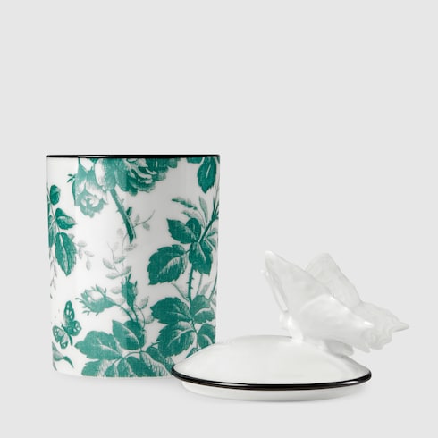 Green Herbarium Herbosum, Medium Butterfly Candle